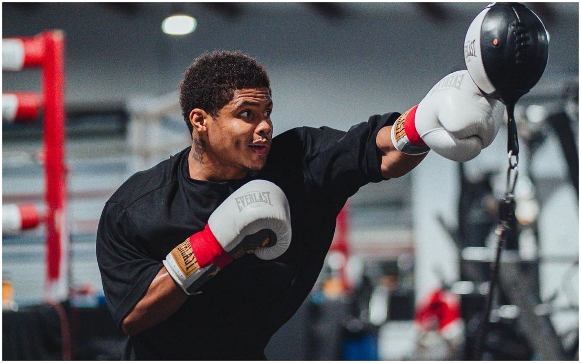 Former WBO featherweight champion Shakur Stevenson