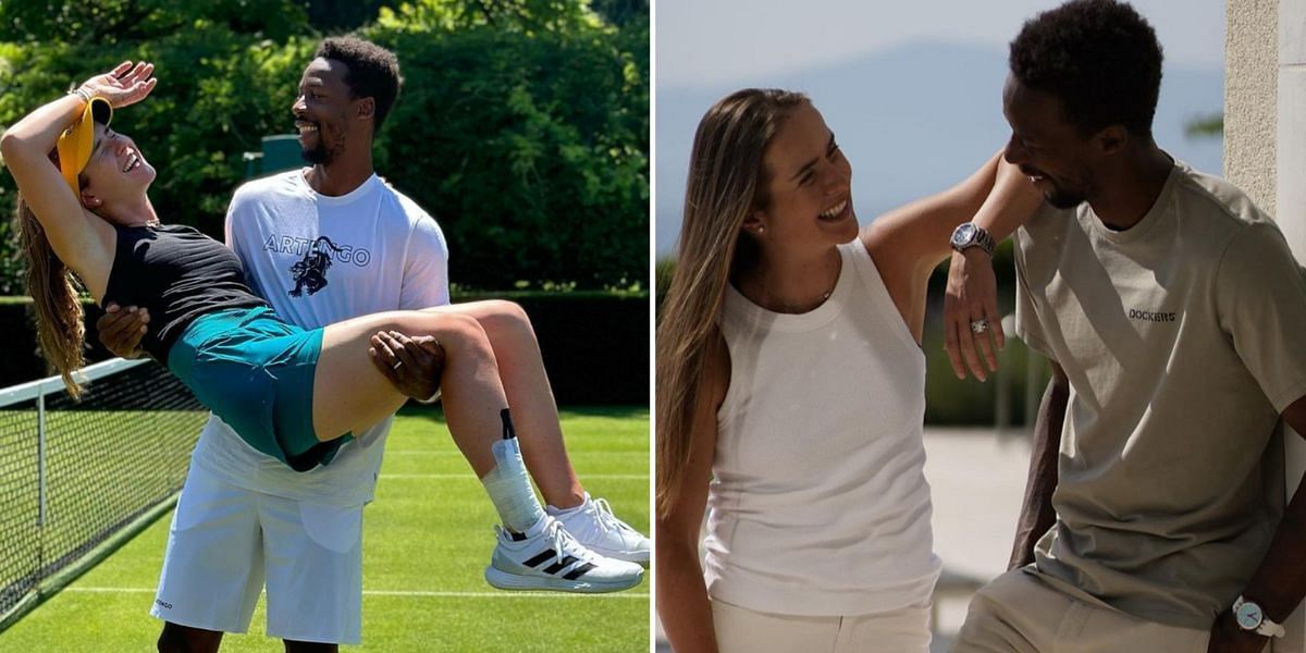 Gael Monfils wished wife Elina Svitolina on her 29th birthday