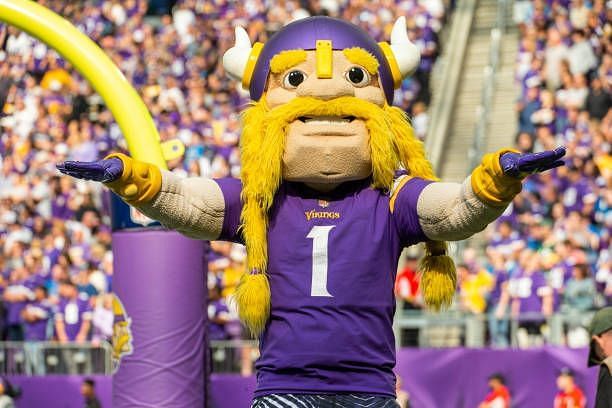 What is Minnesota Vikings mascot Viktor salary?