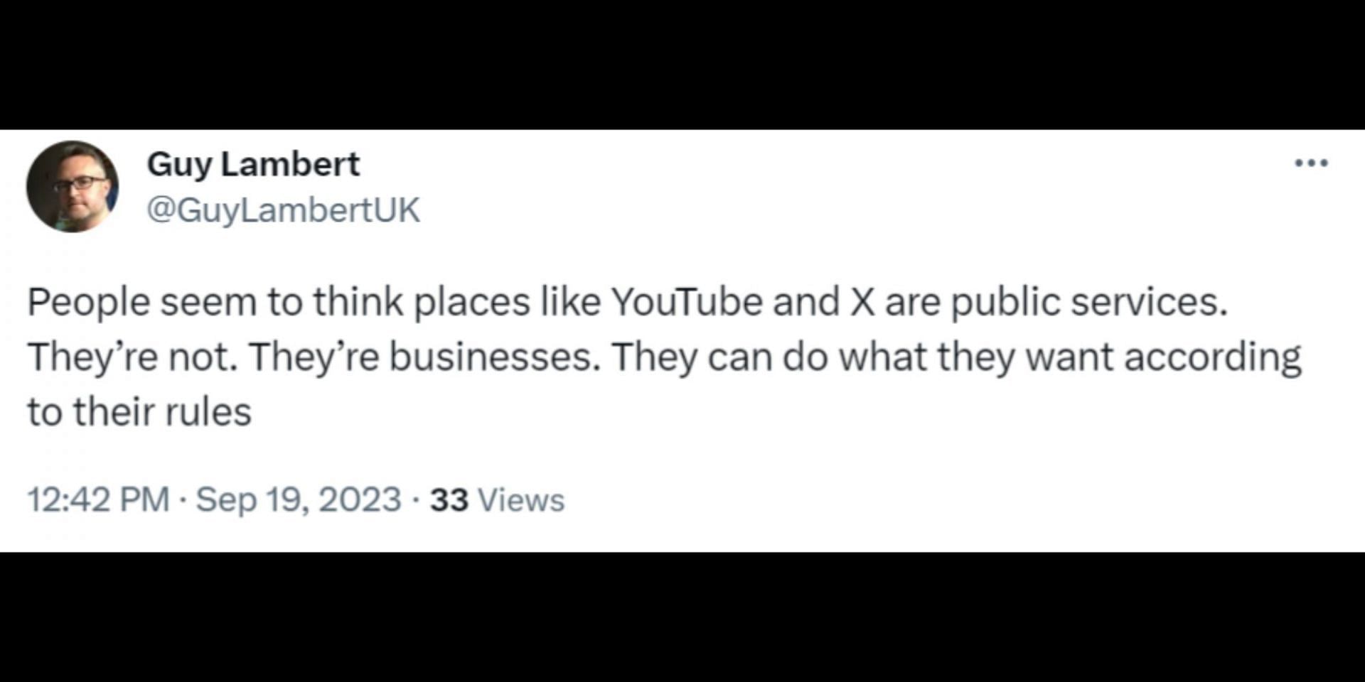 Internet erupts in a debate after YouTube decides to demonetize Russell&#039;s videos on the platform. (Image via X/@popbase)