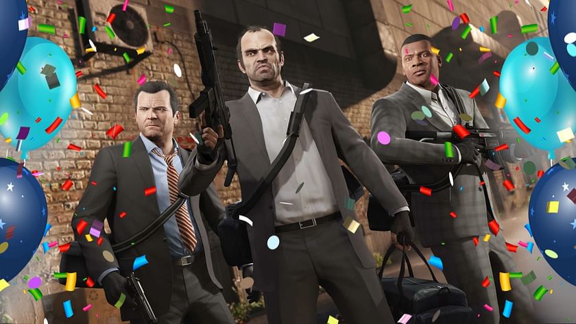 GTA Online: Get FREE outfits, weapon finishes, more as GTA 5 turns 10!
