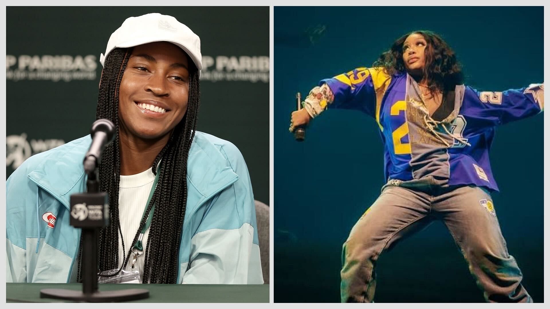 Coco Gauff attended SZA