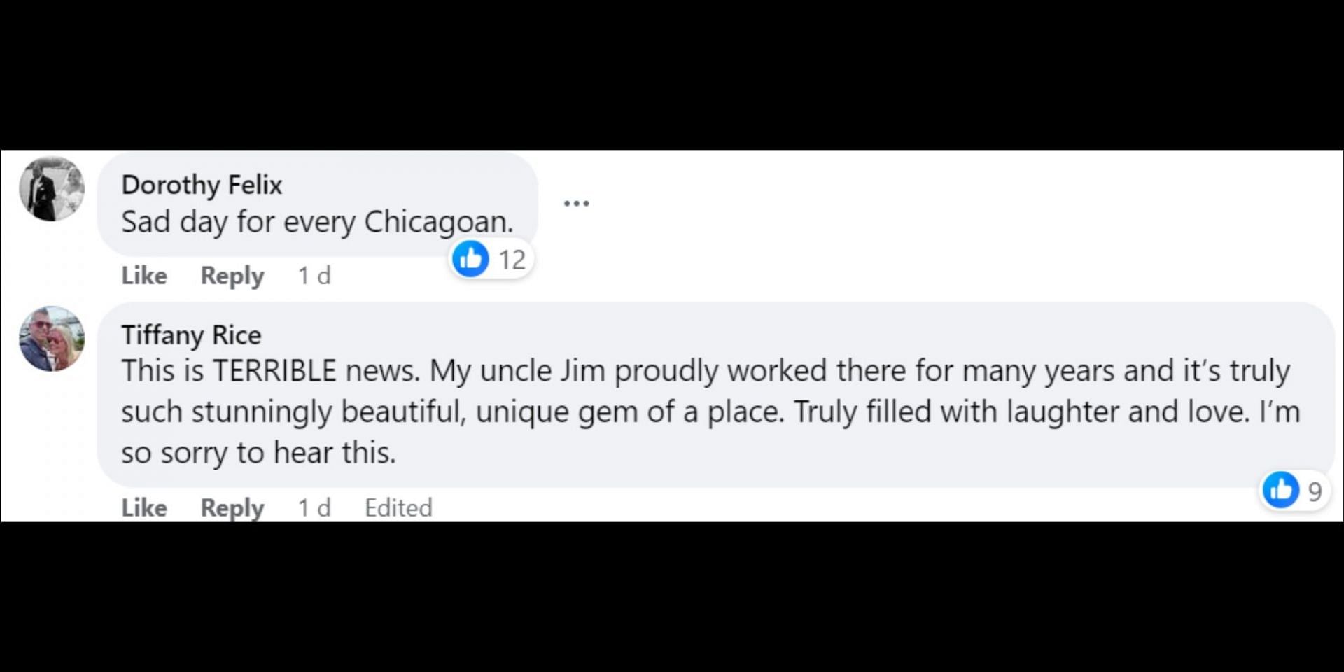 Netizens think back to their memories of the celebrated Chicago restaurant (Image via Facebook/@SignatureRoom95)