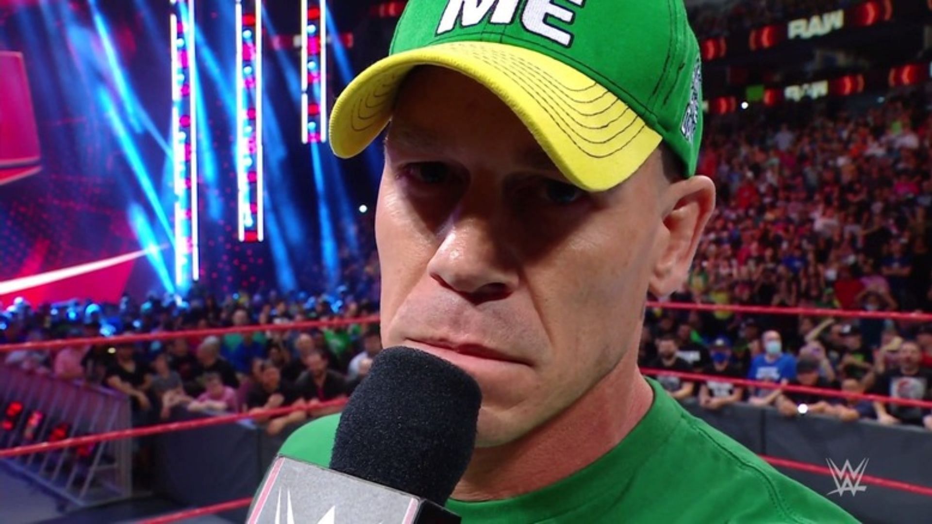 Will John Cena issue a challenge to current WWE champion?