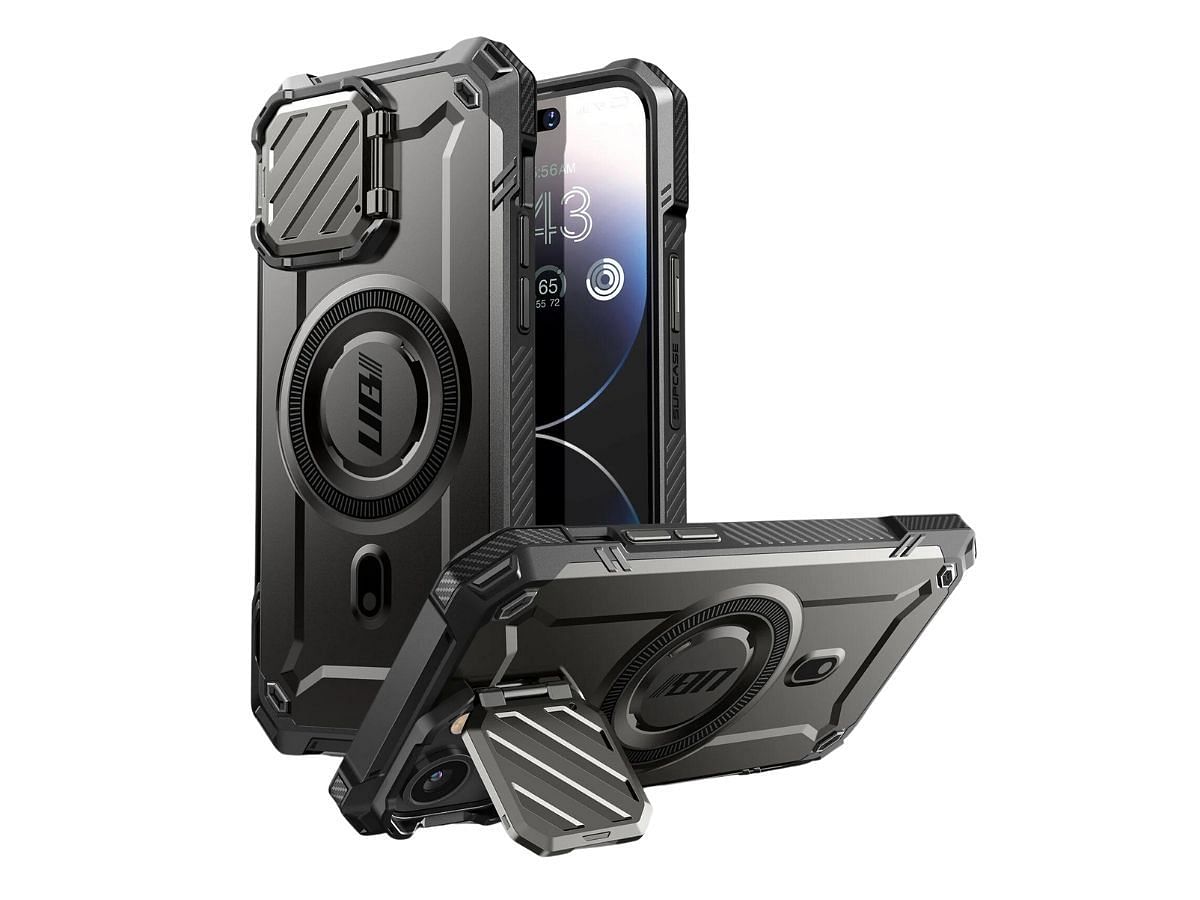 The Unicorn Beetle MAG XT cover has a zinc alloy camera cover with a protective dolly to protect the camera. (Image via Supcase)