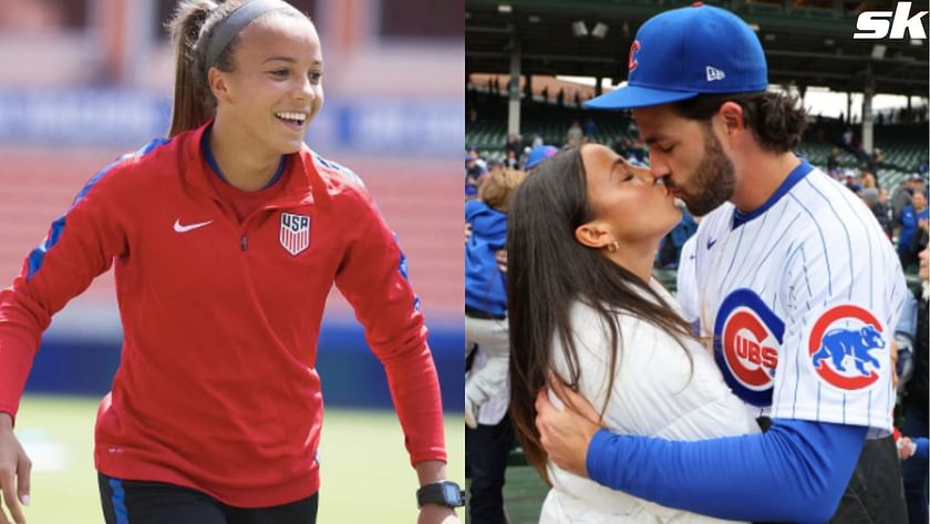 Braves' Dansby Swanson says soccer-star girlfriend Mallory Pugh has  inspired him - The Athletic