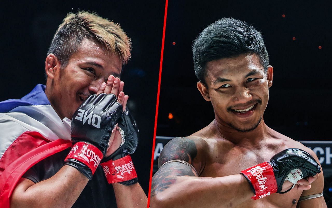 Superlek Kiatmoo9 (L) / Rodtang Jitmuangnon (R) -- Photo by ONE Championship