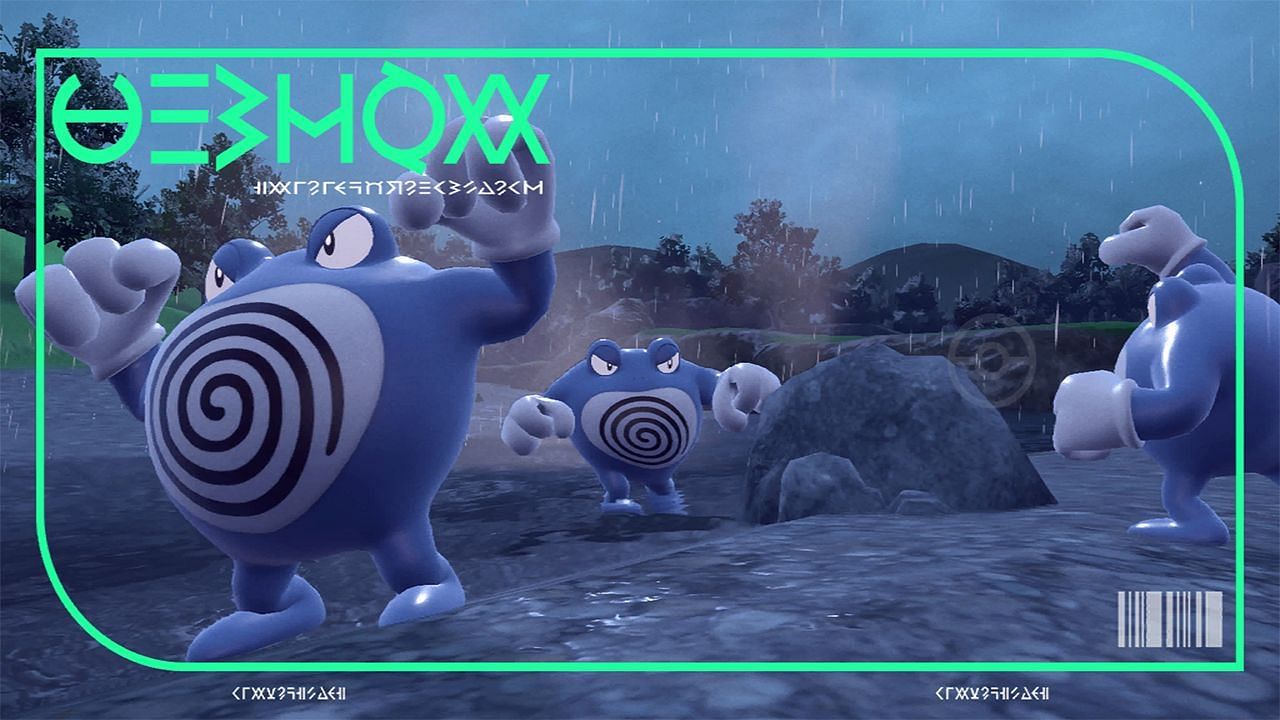 Poliwrath&#039;s Pokedex picture from Pokemon Scarlet and Violet (Image via The Pokemon Company)