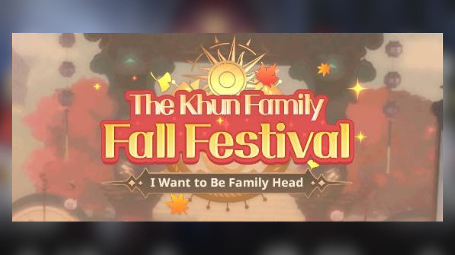 Tower of God New World Story Khun Family Fall Festival story event (Image via Netmarble)