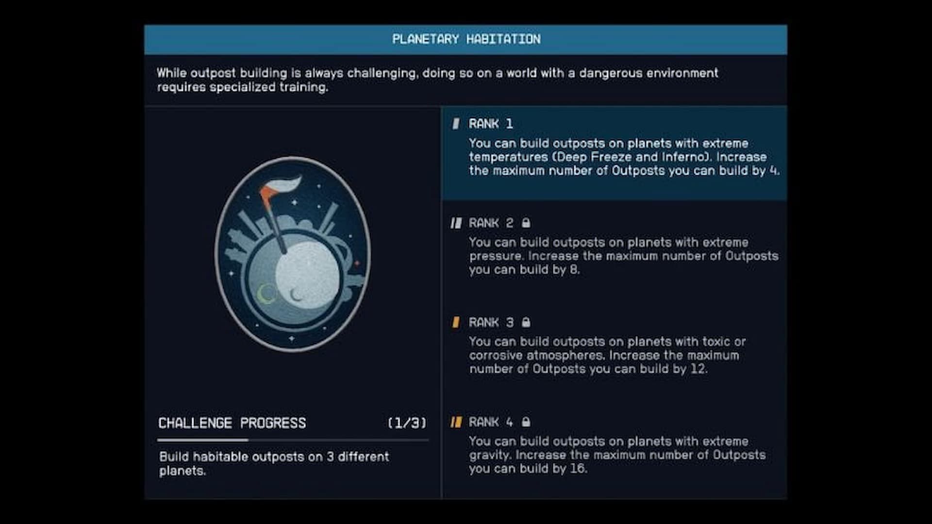 Planetary Habitation enhances your survivability in extreme temperatures (Image via Bethesda)