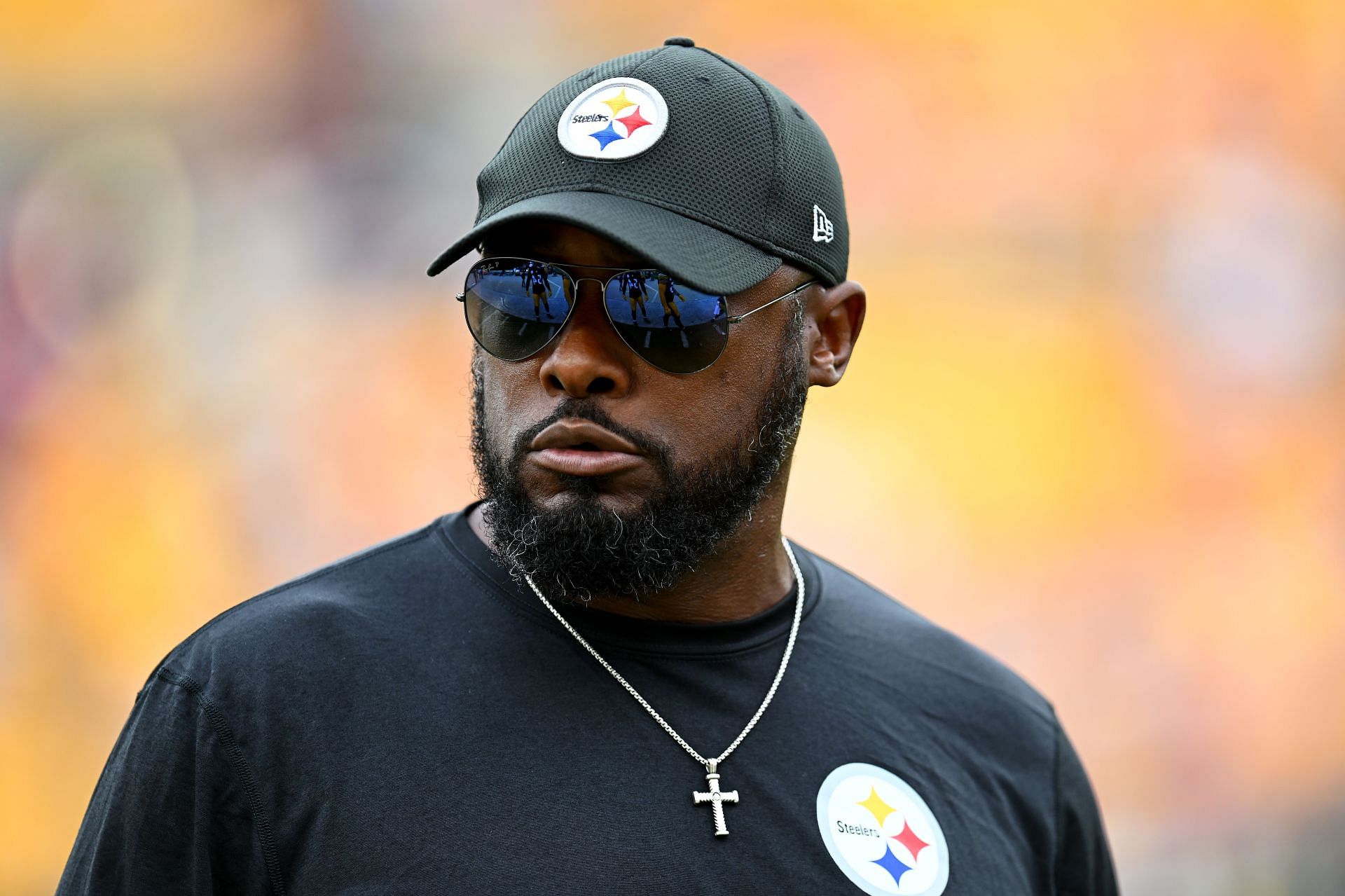 Mike Tomlin during San Francisco 49ers v Pittsburgh Steelers