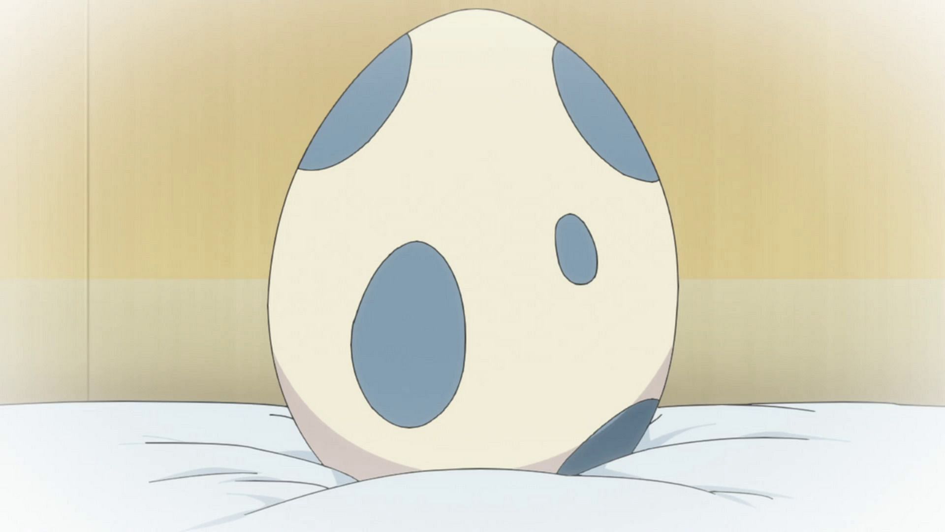 A Pokemon egg as seen in the anime (Image via The Pokemon Company)