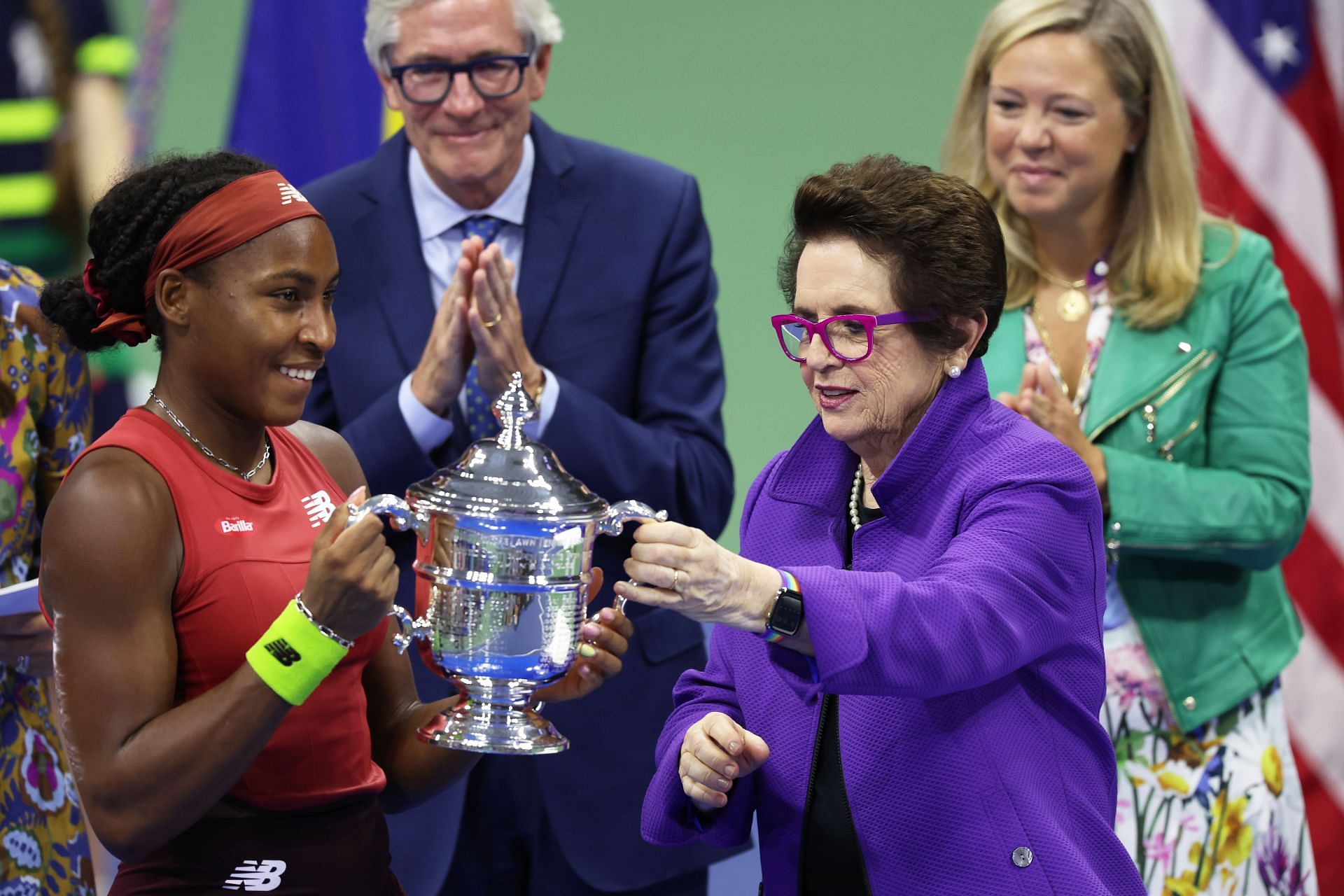 Billie Jean and Coco Gauff