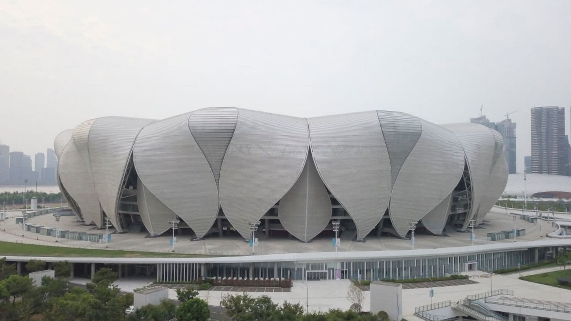 The Hangzhou Olympic Sports Center Stadium
