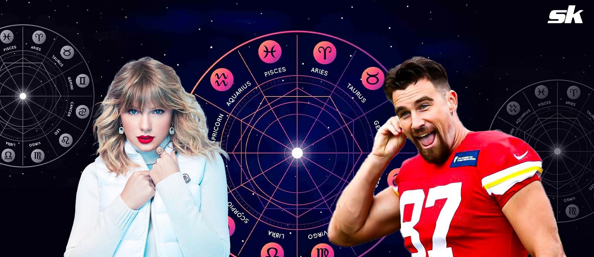 Taylor Swift fans firing up horoscope charts for Travis Kelce riles up