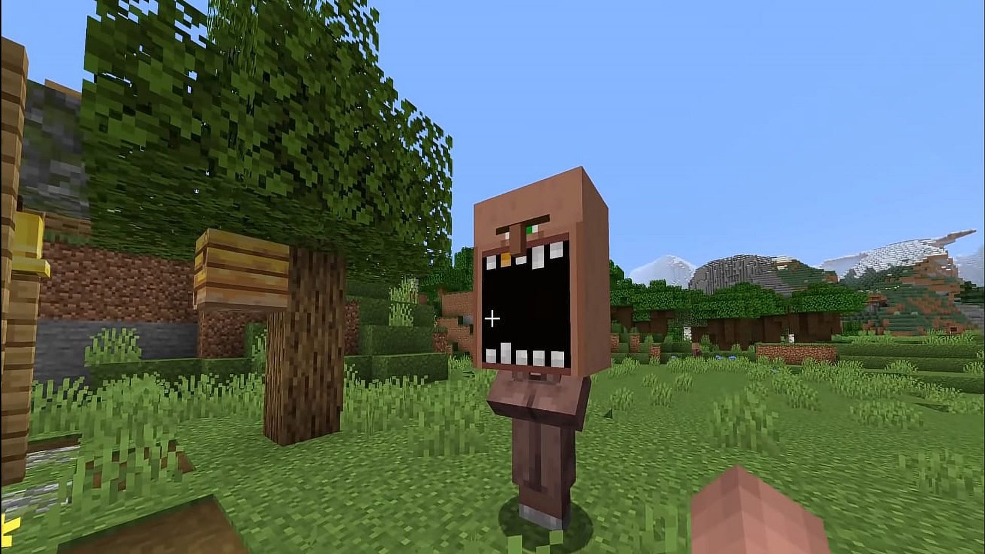 Prepare yourself for a strange experience in Minecraft (Image via Youtube/CommandBlock) 
