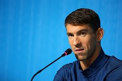 "Still speechless" - Michael Phelps reacts to sports business analyst reflecting on swimming legend's Olympic debut in Sydney