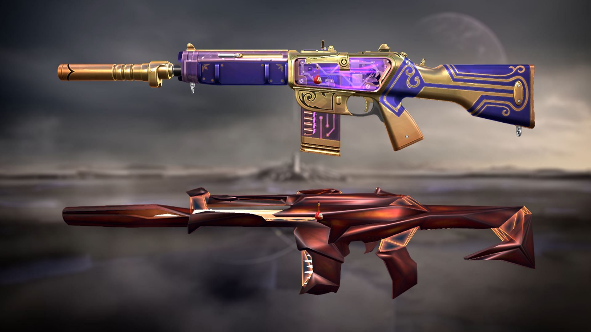 The Phantom skins with the best reload animations in Valorant (Image via Sportskeeda)