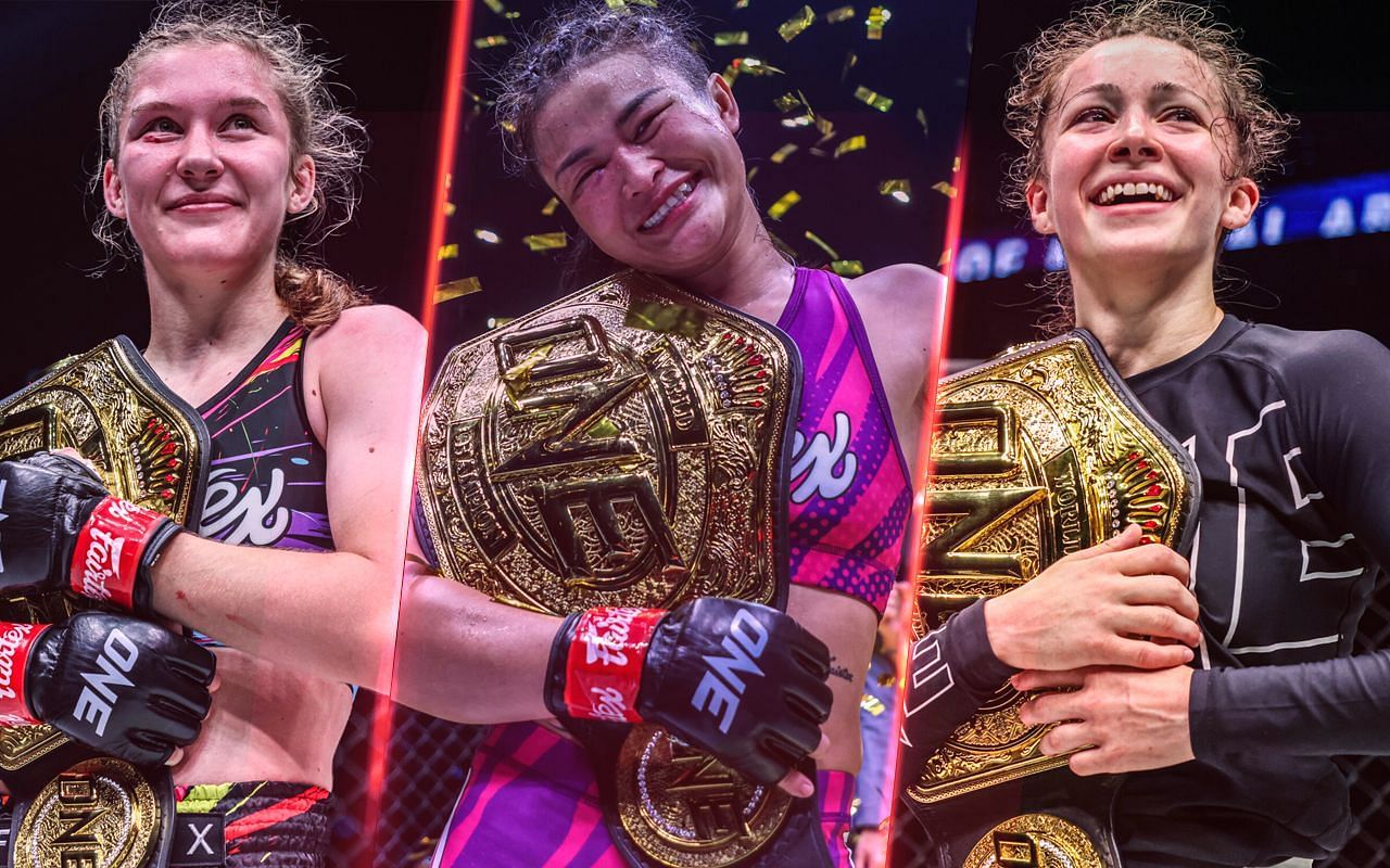 (From left to right) Smilla Sundell, Stamp Fairtex, and Danielle Kelly.