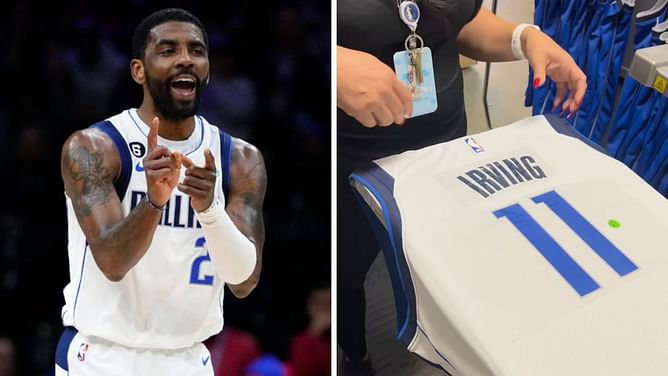 Mavericks confirm Kyrie Irving is returning to jersey #11 after short-lived stint with #2