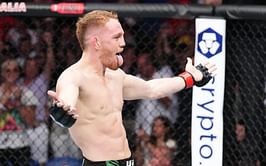Jack Della Maddalena ties for huge welterweight record with Noche UFC win over Kevin Holland amid a booing Las Vegas crowd