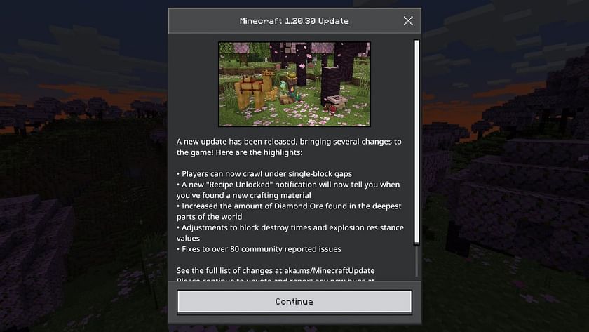 Minecraft Bedrock Updated!