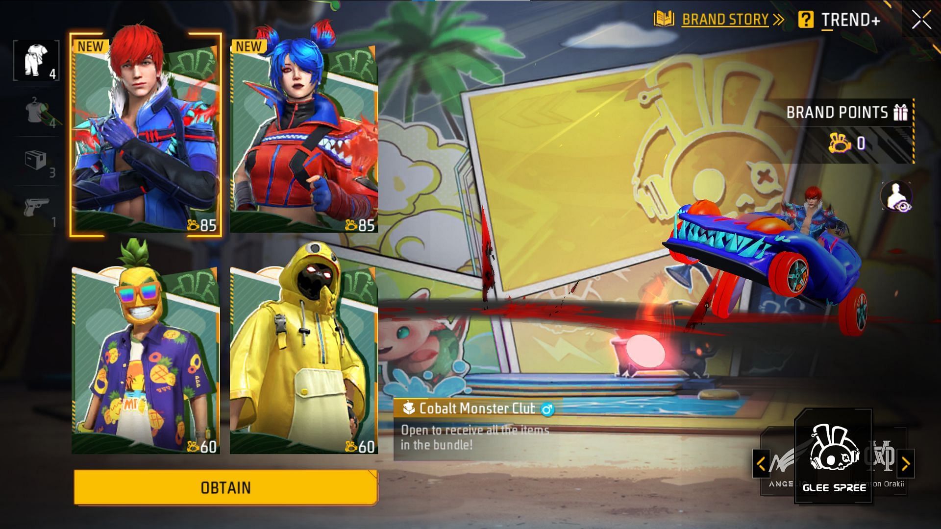 Free Fire Max brings Scarlet Monster Club Bundle, Claim now