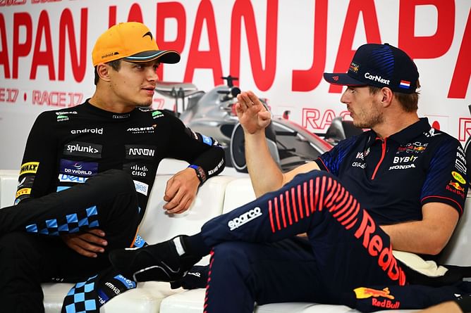 “Best episode of the Max Verstappen podcast”: Lando Norris after finishing P2 in the Japanese Grand Prix