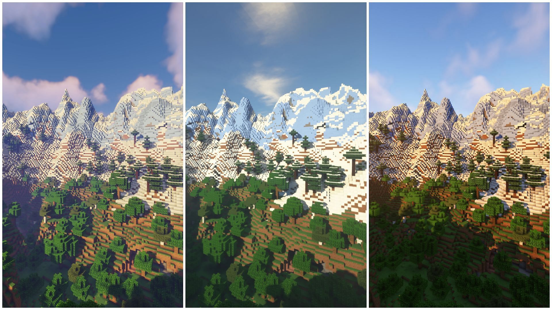 Each Minecraft shader pack will give the game a unique look and feel (Image via Sportskeeda)