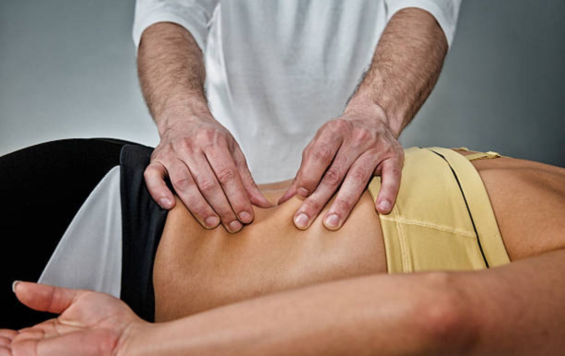 Myofascial release therapy aims to cure stiffened spots in the fascial network. (Image by iStockphoto via Pexels)