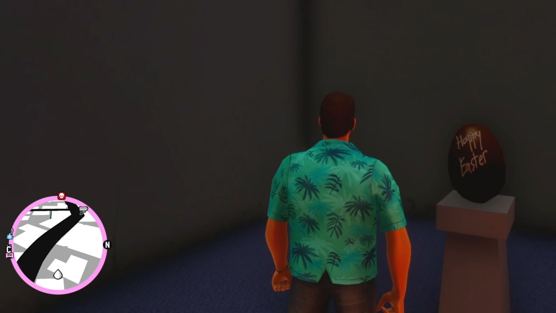 The infamous chocolate Easter egg room (Image via Rockstar Games)