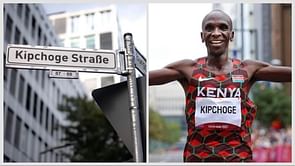 Fact Check: Viral photo of Eliud Kipchoge street in Germany's Berlin is fake