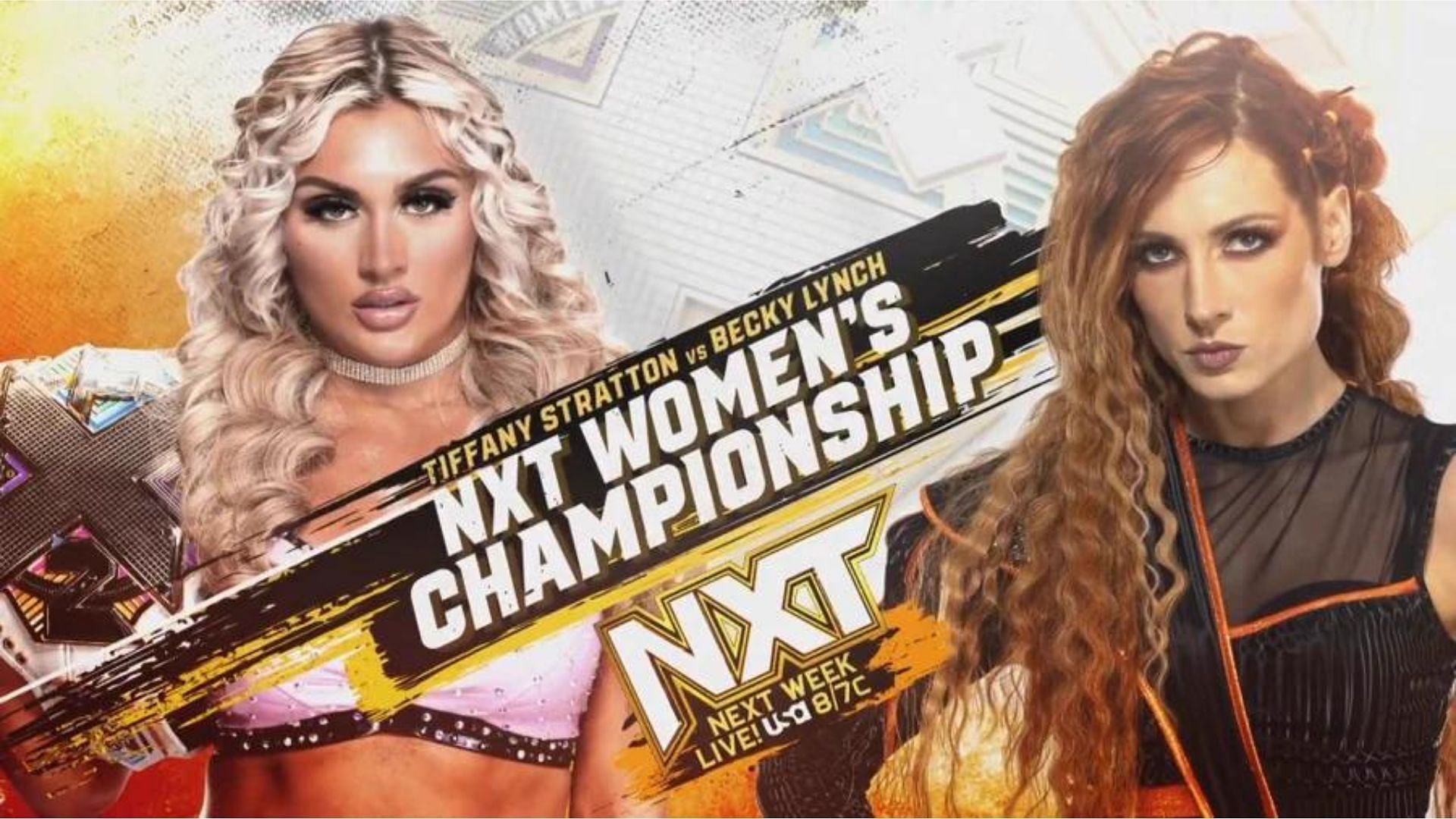 Becky challenges Stratton for the title