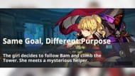 The Same Goal, Different Purpose is a Rachel's Spin-off Story (Image via Netmarble)