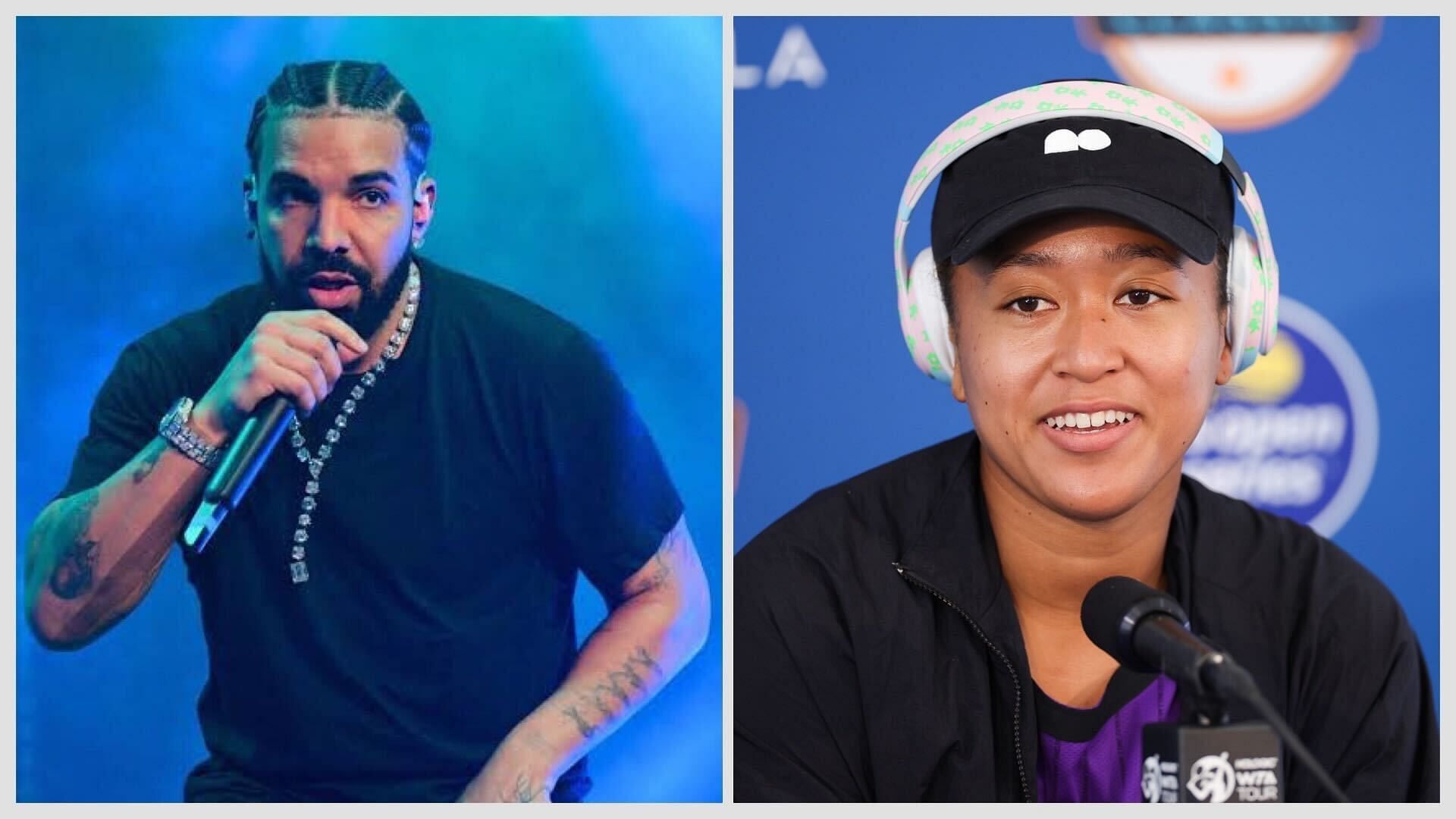 Naomi Osaka gives shout out to Drake while listening to Canadian