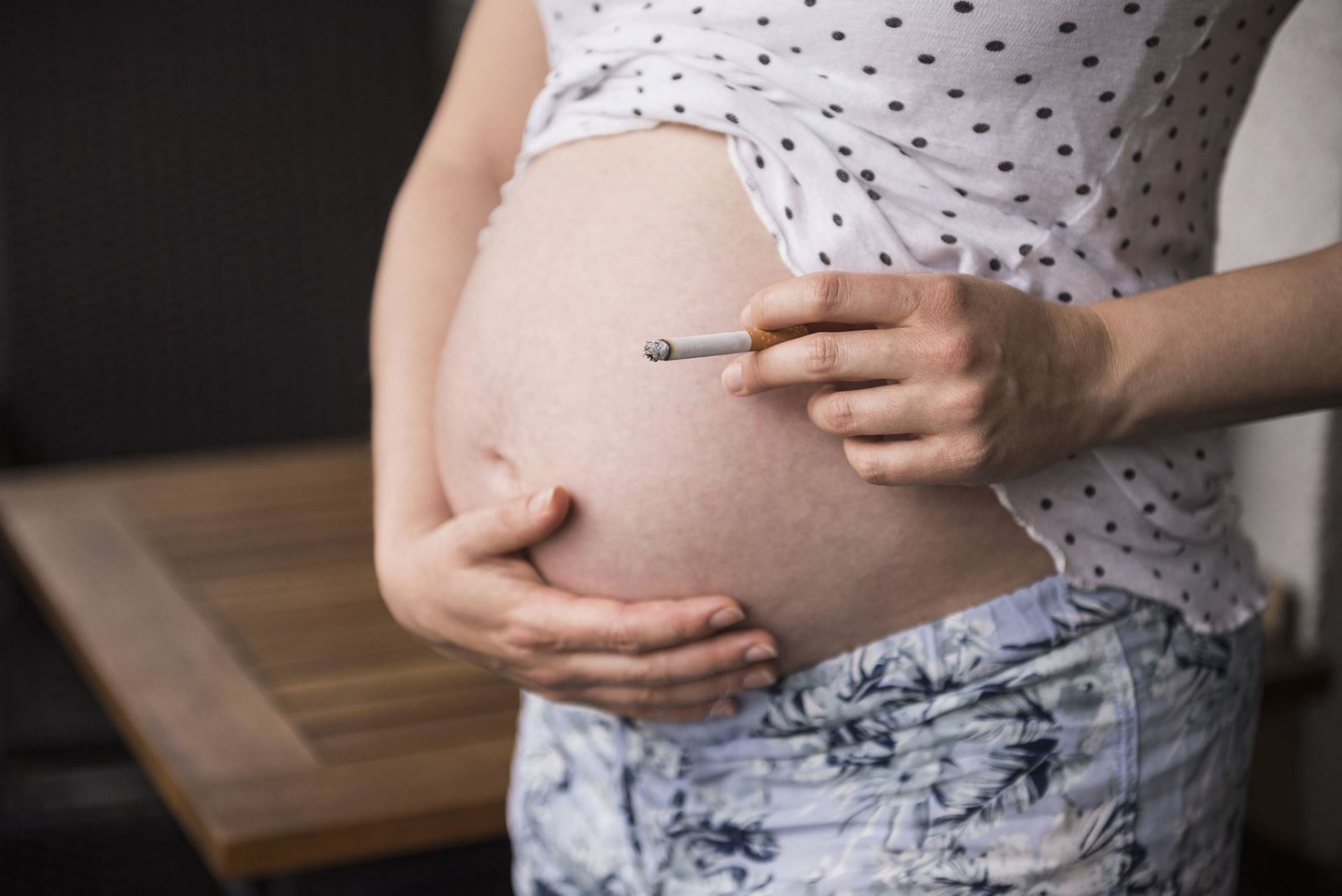 Smoking in pregnancy (Image via Getty Images/Cavan Images - Edith Drentwett)