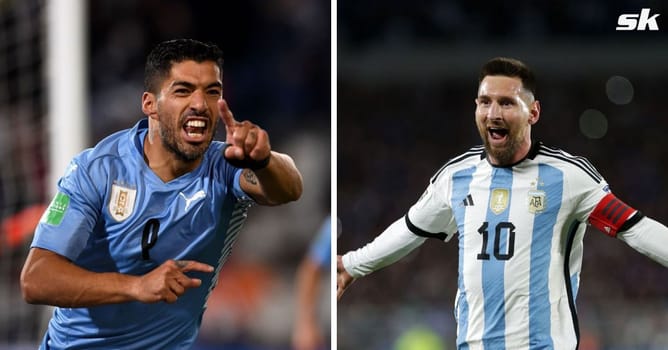 Lionel Messi equals Luis Suarez record after winning goal in Argentina’s World Cup qualifier against Ecuador