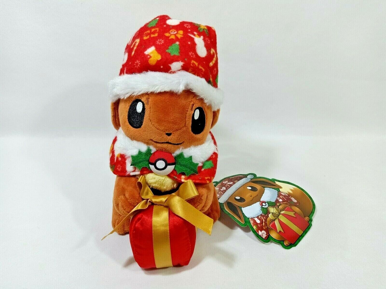 Original Eevee Christmas plush (Image via The Pokemon Company)