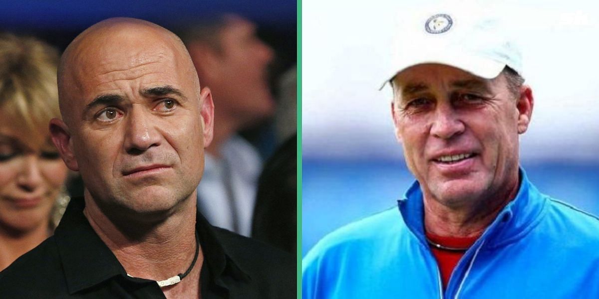Andre Agassi faced Ivan Lendl for the first time in 1987
