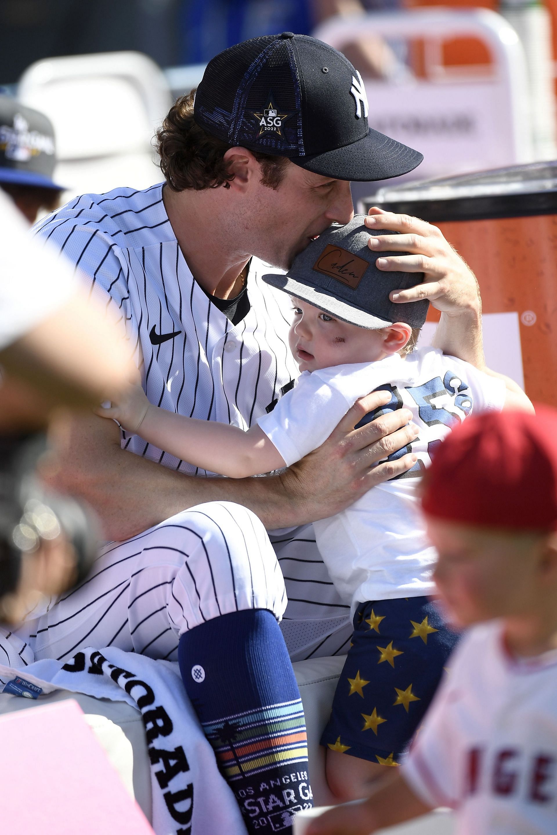 Watch: Yankees ace Gerrit Cole shares adorable moment with young son