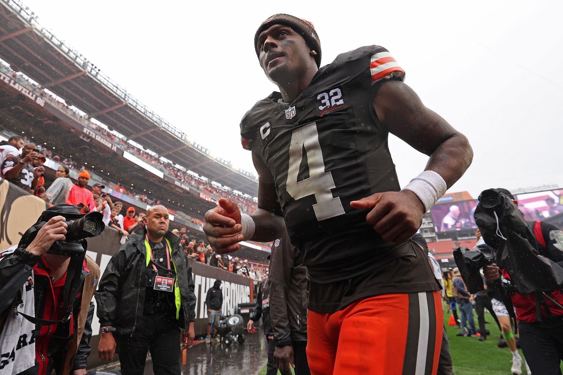 Deshaun Watson at Cincinnati Bengals v Cleveland Browns