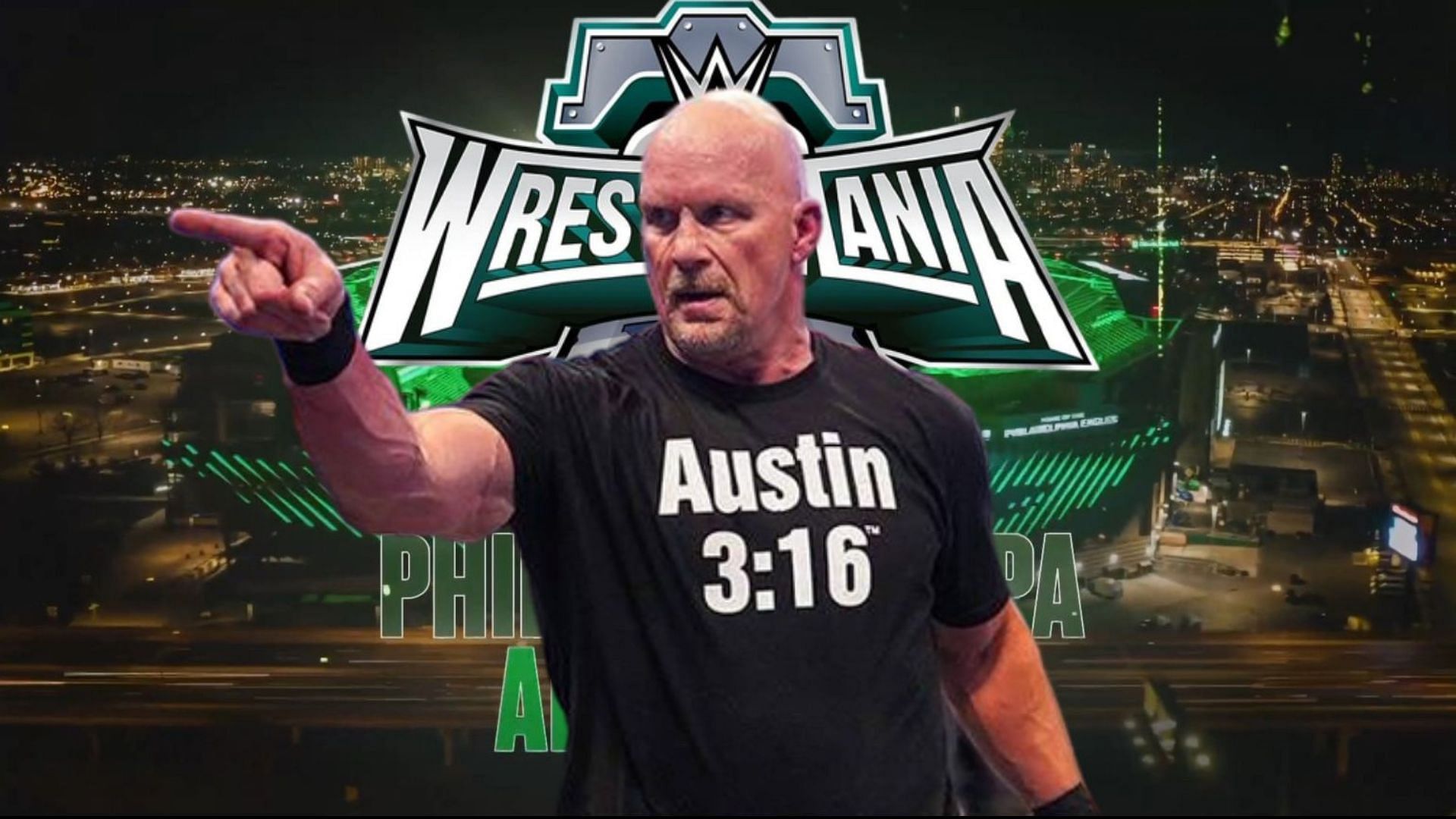  WWE Stone Cold Steve Austin 3:16 Logo T-Shirt : Sports &  Outdoors