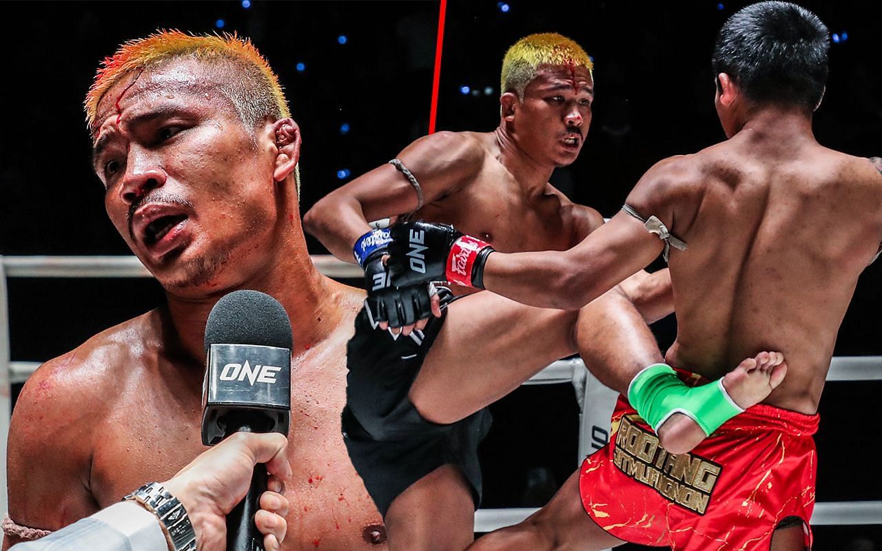 Superlek Kiatmoo9 (left) defeated Rodtang Jitmuangnon at ONE Friday Fights 34. [Image: ONE Championship]
