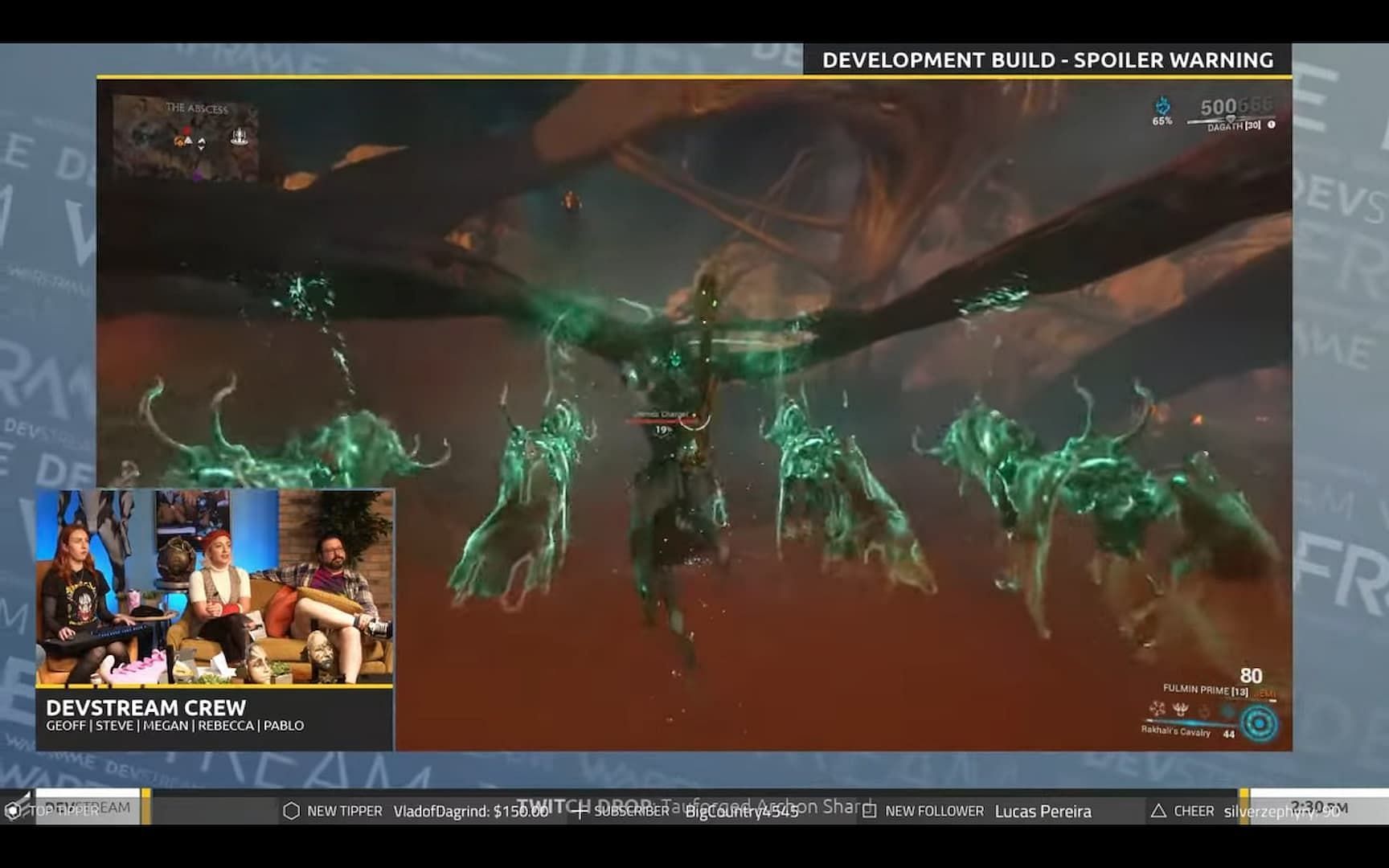 Dagath&#039;s fourth Warframe ability can strip armor on an already debuffed enemy (Image via Digital Extremes)