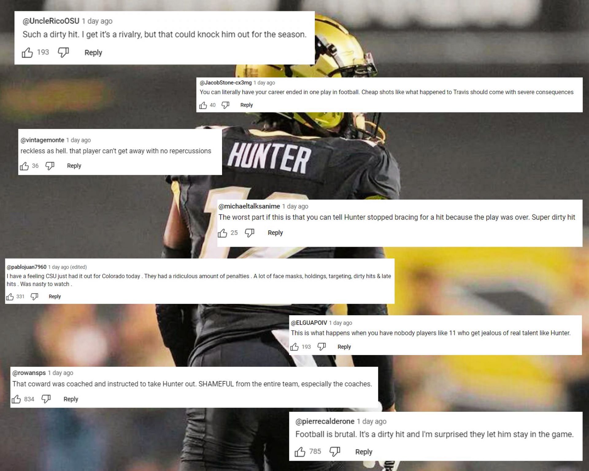 Fans react to Travis Hunter&#039;s injury diagnosis