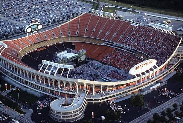 What is the Capacity of Arrowhead Stadium?