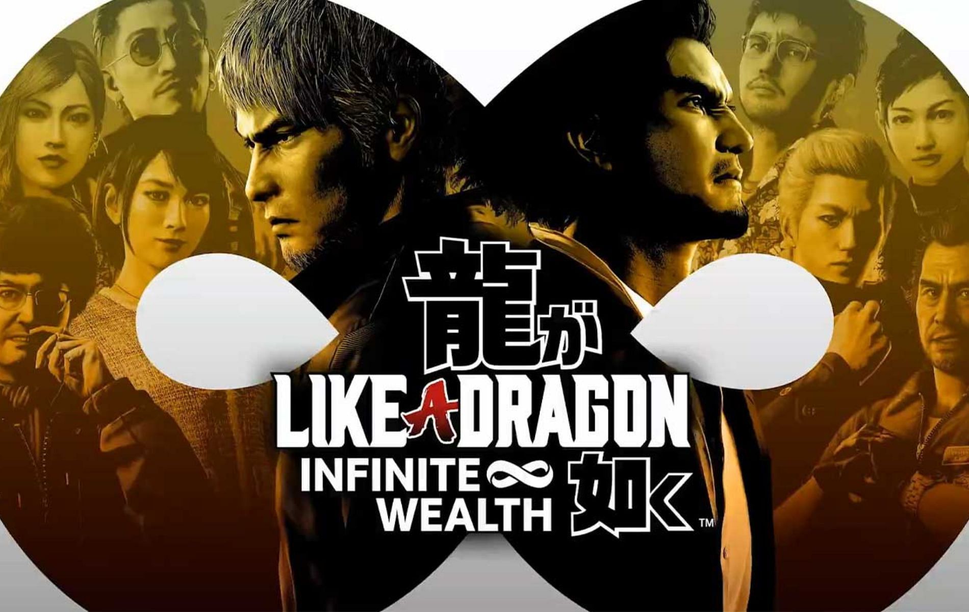 Official promotional art for Like A Dragon Infinite Wealth by RGG Studio