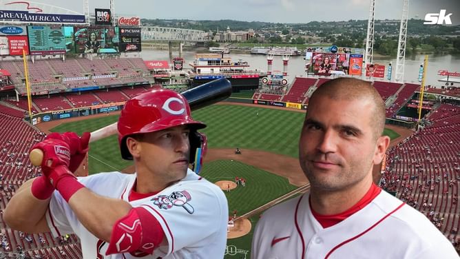 Reds' Spencer Steer lauds veteran teammate Joey Votto's tireless work ethic - "Our Hall of Famer runs harder than your rookies"