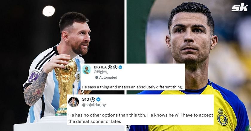 Never saw Lionel Messi as a rival: Cristiano Ronaldo says he has