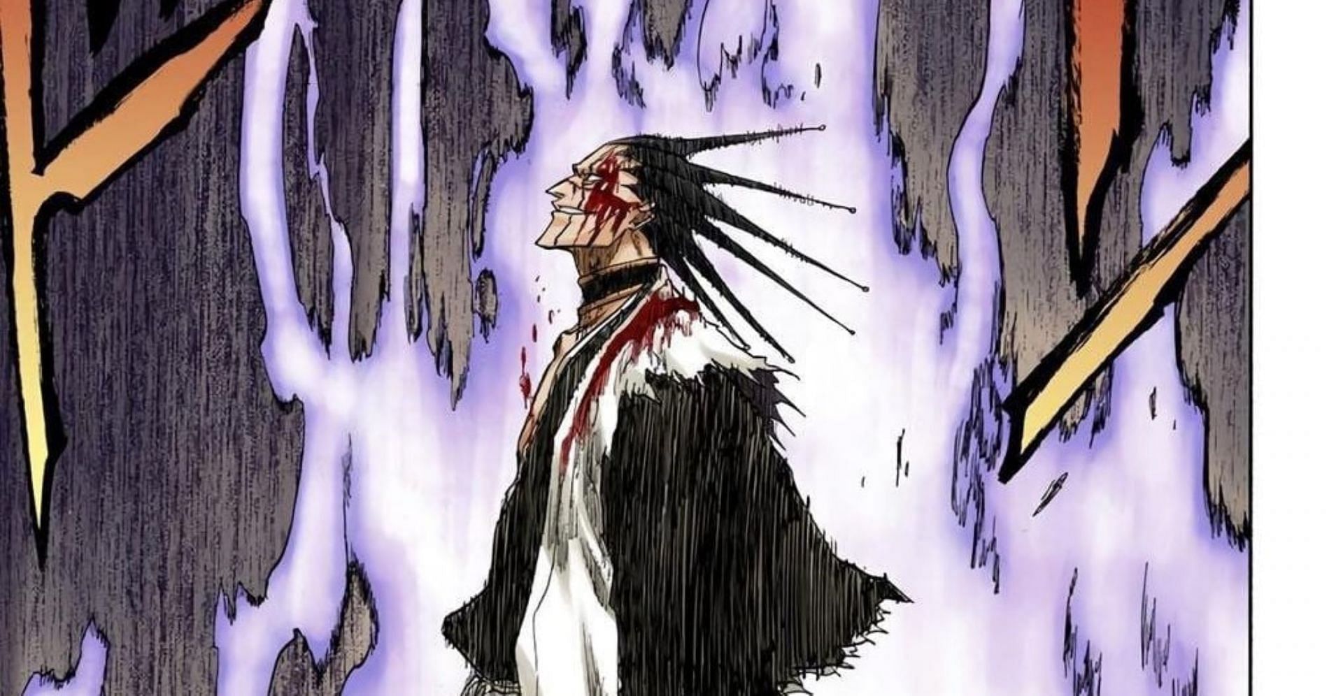 Zaraki Kenpachi as seen in the manga (Image via Shueisha/Tite Kubo)
